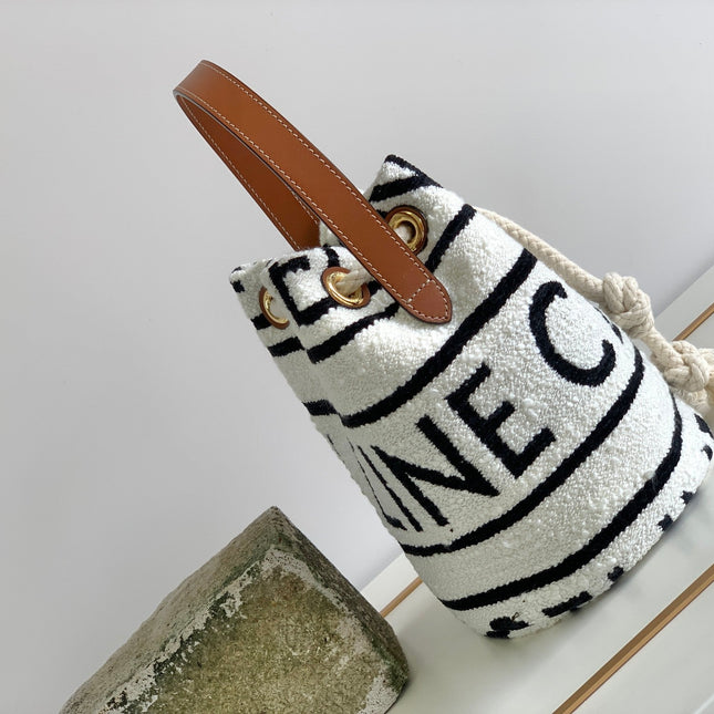 TRIPHOME 19 EMBROIDERED FABRIC BLACK WHITE