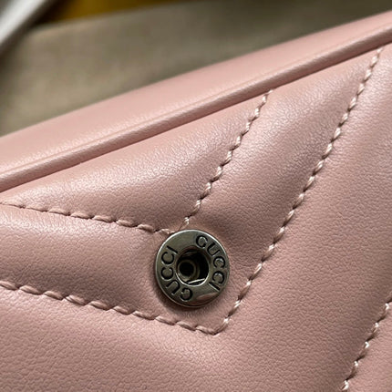 MARMONT MINI HANDBAG 16 IN LIGHT PINK CALFSKIN