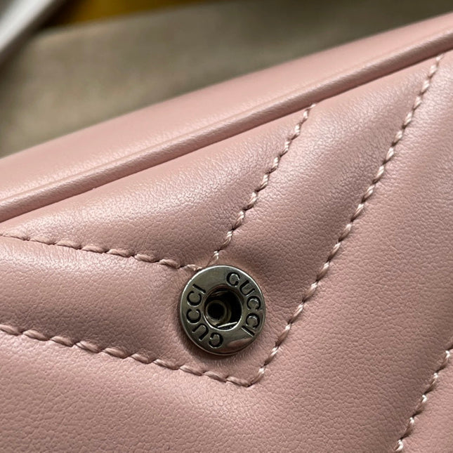 MARMONT MINI HANDBAG 16 IN LIGHT PINK CALFSKIN