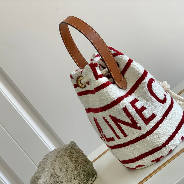 TRIPHOME 19 EMBROIDERED FABRIC WHITE RED