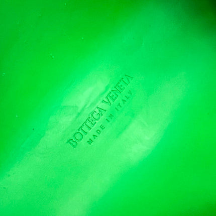 SHOULDER BAG 27 IN JADE GREEN RUBBER AND NYLON FABRIC