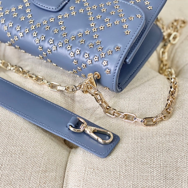 LIMITED BAG 21 IN SAPPHIRE BLUE LAMBSKIN