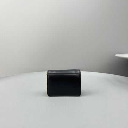 CUIR TRIPHOME 11 BLACK CALFSKIN