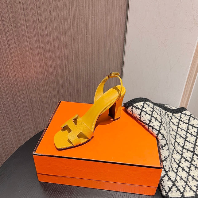 Slingback Sandal Eternite 95 Yellow