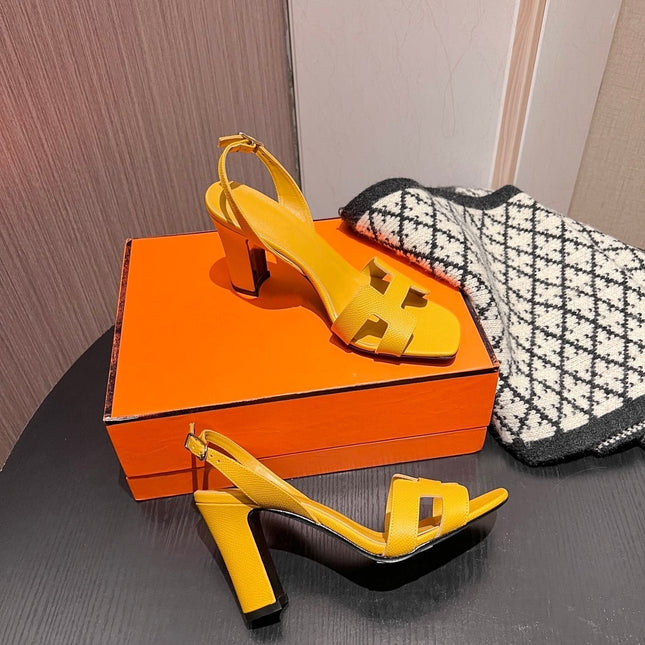 Slingback Sandal Eternite 95 Yellow