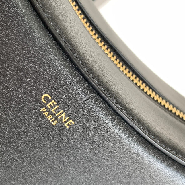TRIOMPHE CLASSIC 25 BLACK CALFSKIN