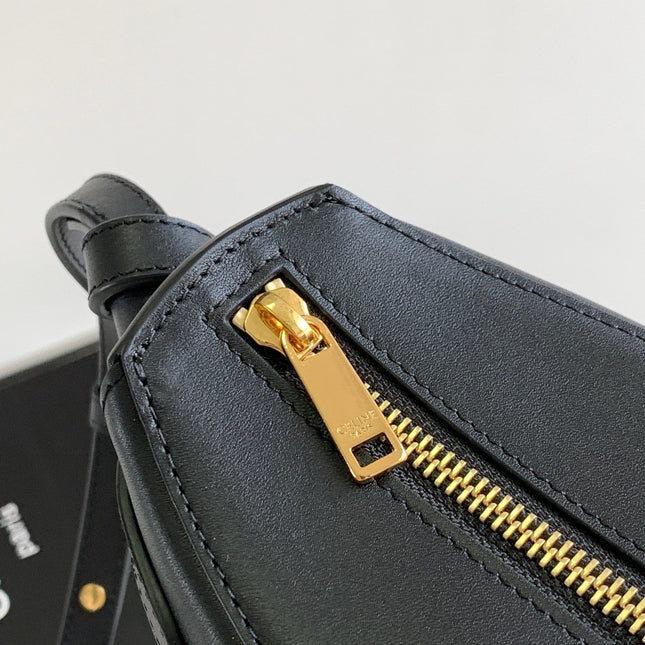 TRIOMPHE CLASSIC 25 BLACK CALFSKIN