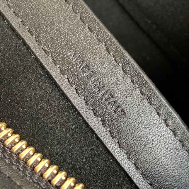 TRIOMPHE CLASSIC 25 BLACK CALFSKIN