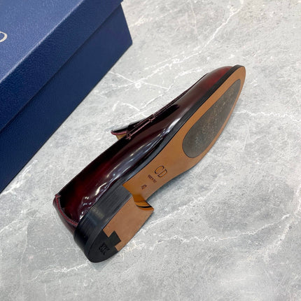 CD GRANVILLE LOAFER WINE CALFSKIN