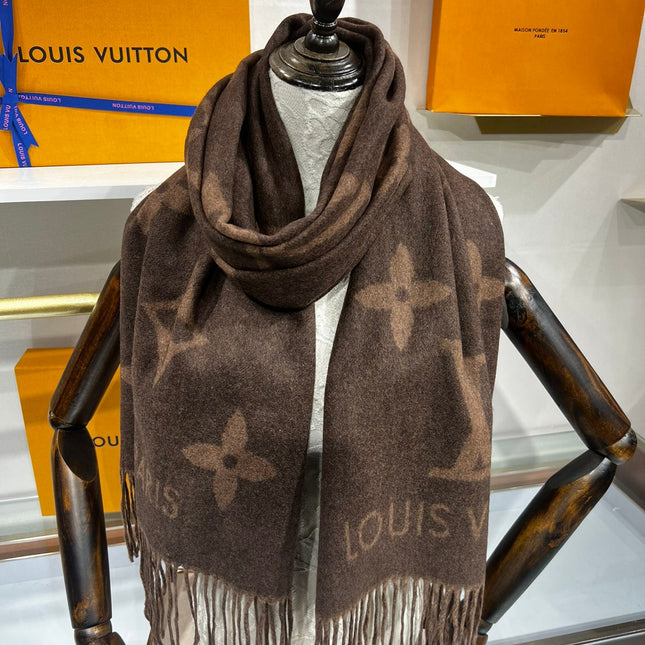 LV SCARF 180 CM IN CASHMERE 692999
