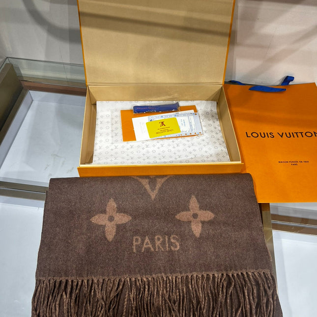 LV SCARF 180 CM IN CASHMERE 692999