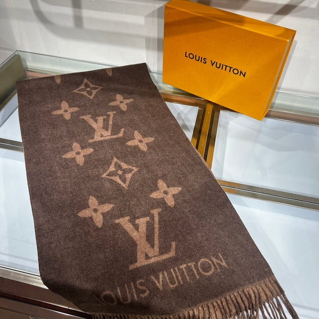 LV SCARF 180 CM IN CASHMERE 692999