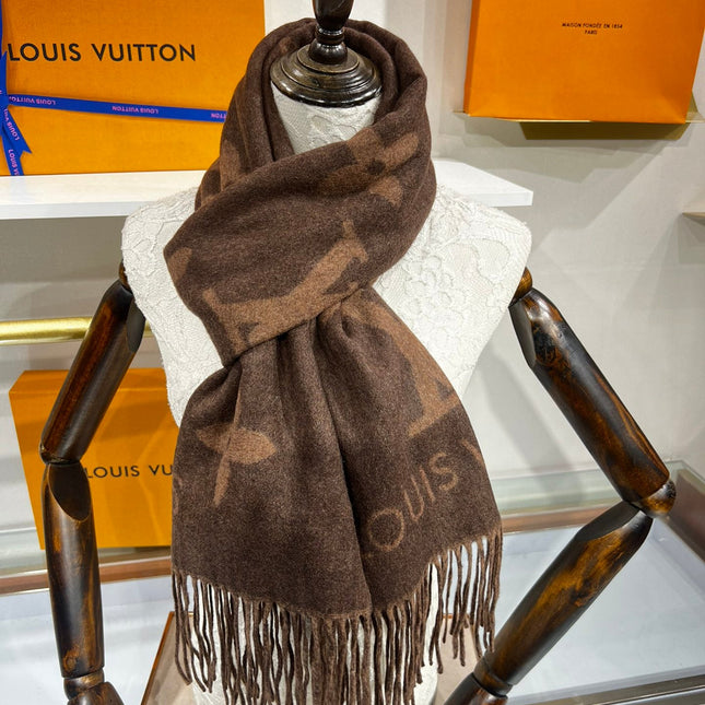 LV SCARF 180 CM IN CASHMERE 692999
