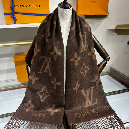 LV SCARF 180 CM IN CASHMERE 692999