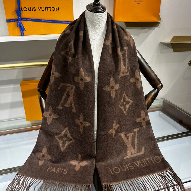 LV SCARF 180 CM IN CASHMERE 692999