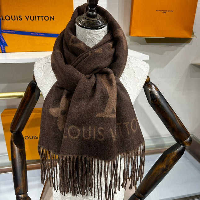 LV SCARF 180 CM IN CASHMERE 692999