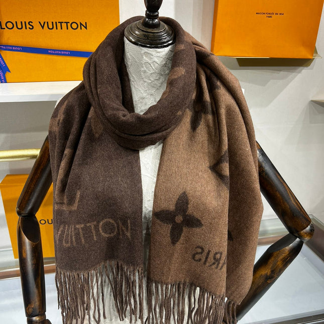 LV SCARF 180 CM IN CASHMERE 692999