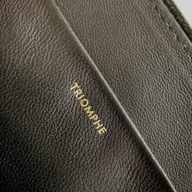 TRIOMPHE FRAME 23 BLACK CALFSKIN