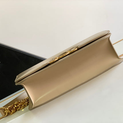 TRIOMPHE FRAME 23 BEIGE CREAM CALFSKIN