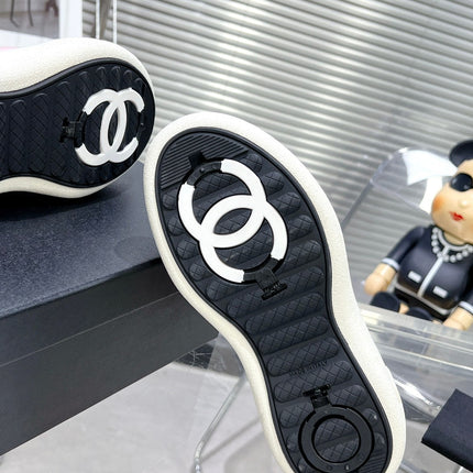 CC CANO ALTO SNEAKER IN BLUSH PINK CALFSKIN AND WHITE RUBBER