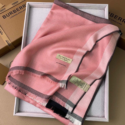SCARF 200 CM IN ROSE PINK CASHMERE 394727