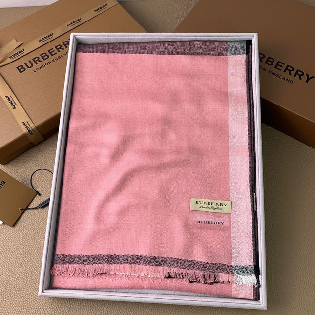SCARF 200 CM IN ROSE PINK CASHMERE 394727