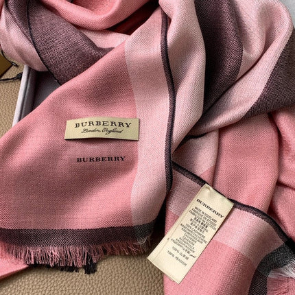 SCARF 200 CM IN ROSE PINK CASHMERE 394727