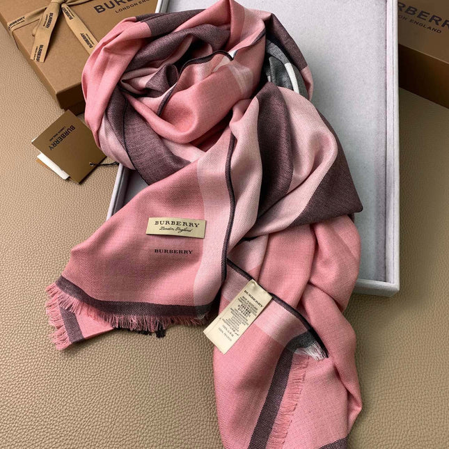 SCARF 200 CM IN ROSE PINK CASHMERE 394727