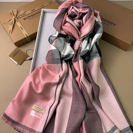 SCARF 200 CM IN ROSE PINK CASHMERE 394727