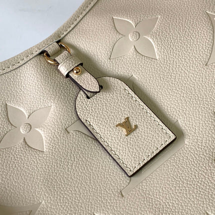 CARRYALL PM 29 WHITE MONOGRAM GRAINED COWHIDE LEATHER