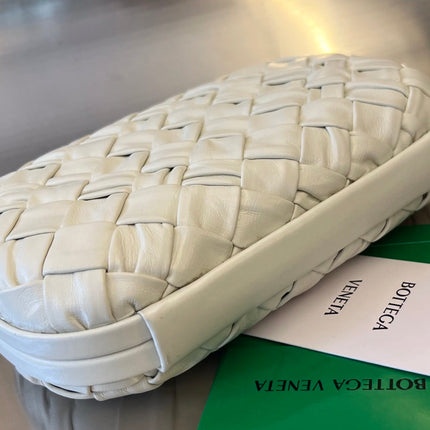 KNOT 19 IN WHITE LAMBSKIN