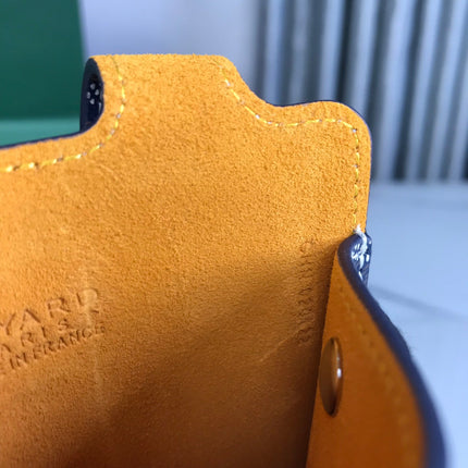 MONTMARTRE GM CASE 18 IN NAVY BLUE GOYARDINE CANVAS