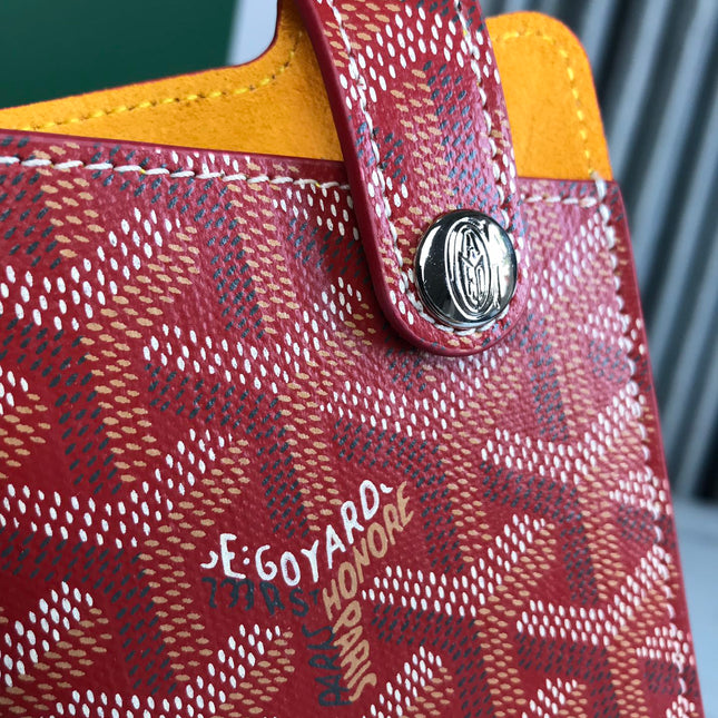 MONTMARTRE GM CASE 18 IN CLASSIC RED GOYARDINE CANVAS
