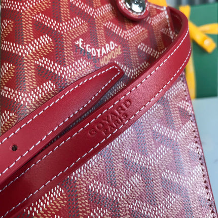 MONTMARTRE GM CASE 18 IN CLASSIC RED GOYARDINE CANVAS
