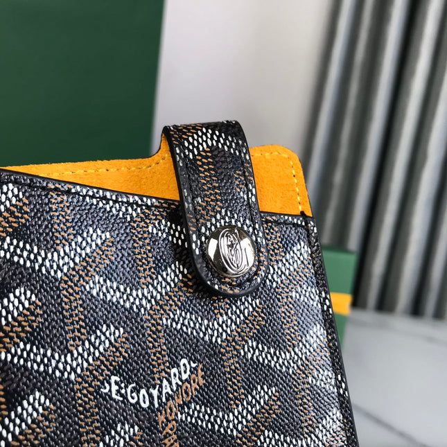 MONTMARTRE GM CASE 18 IN BLACK GOYARDINE CANVAS