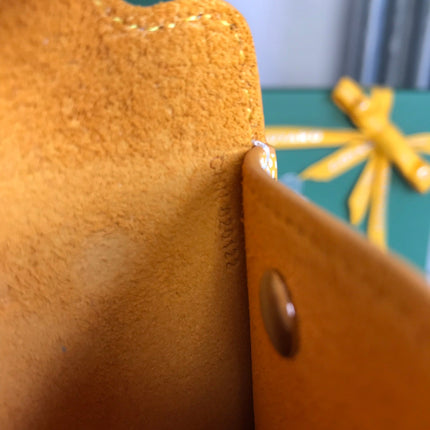 MONTMARTRE GM CASE 18 IN YELLOW GOYARDINE CANVAS