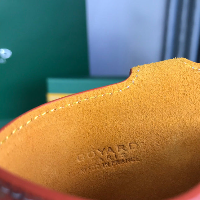 MONTMARTRE GM CASE 18 IN ORANGE GOYARDINE CANVAS