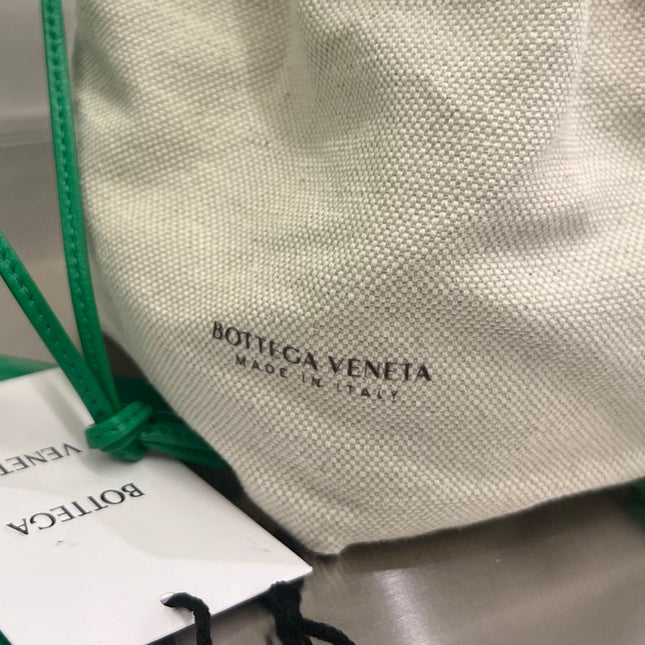CAVALLINO 23 BAG IN GREEN LAMBSKIN