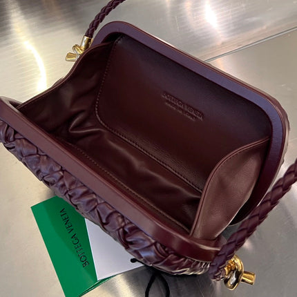 KNOT 20 IN BAROLO LAMBSKIN WITH CHAIN