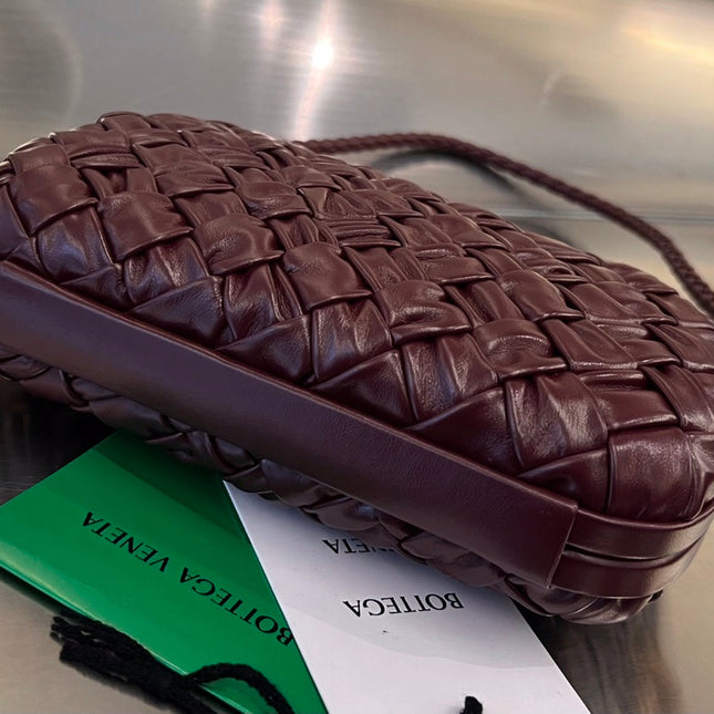 KNOT 20 IN BAROLO LAMBSKIN WITH CHAIN