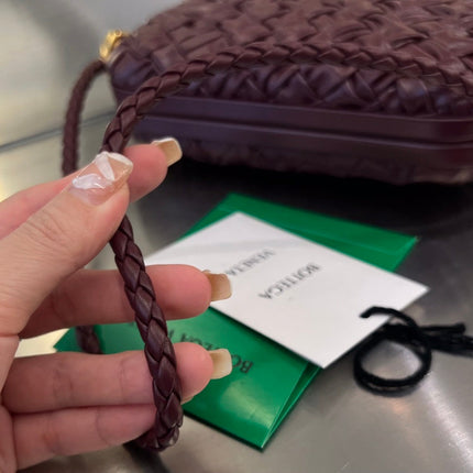KNOT 20 IN BAROLO LAMBSKIN WITH CHAIN