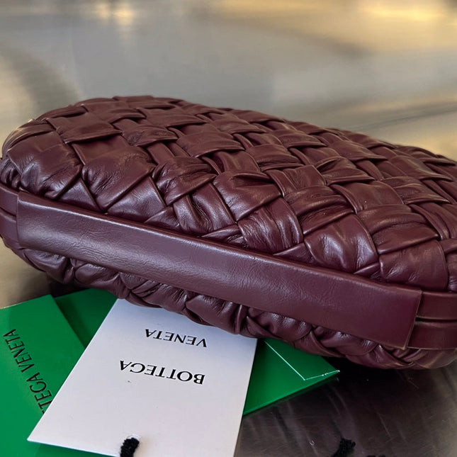 KNOT 19 IN BAROLO LAMBSKIN
