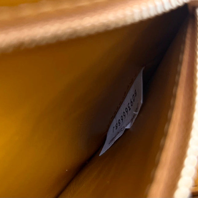 CASSETTE 28 IN SANDSTONE ORANGE SOFT LAMBSKIN