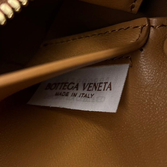 BRICK CASSETTE 28 IN BRONZE BROWN CALFSKIN