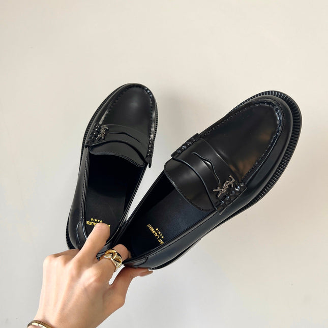 SL LE LOAFER BLACK CALFSKIN