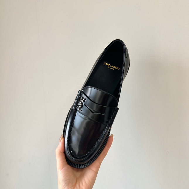 SL LE LOAFER BLACK CALFSKIN