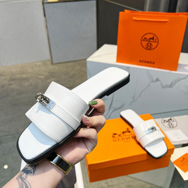 Giulia Sandal White Calfskin