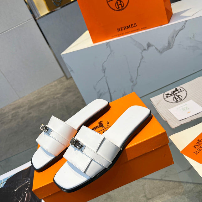 Giulia Sandal White Calfskin