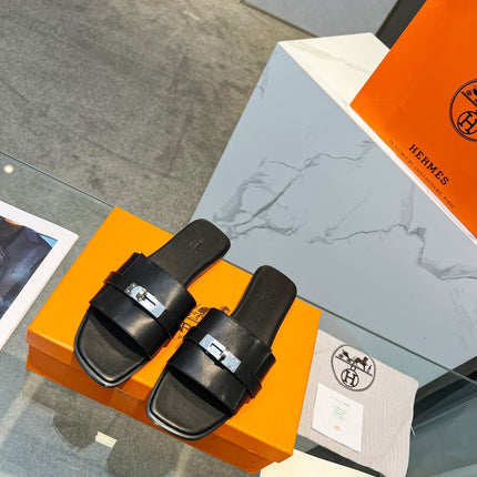 Giulia Sandal Black Calfskin