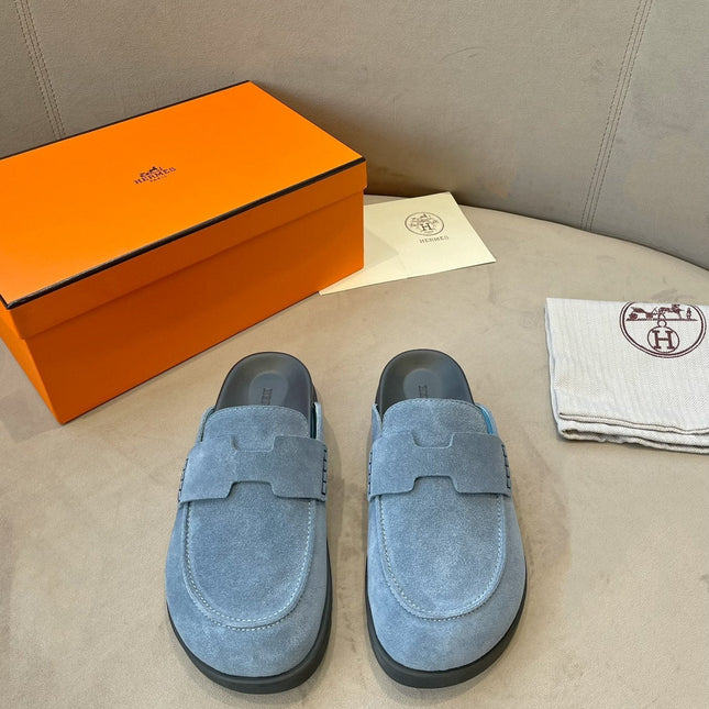 G0 MULE SKY SUEDE